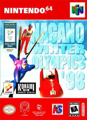 N64 - Nagano Winter Olympics '98 (front)