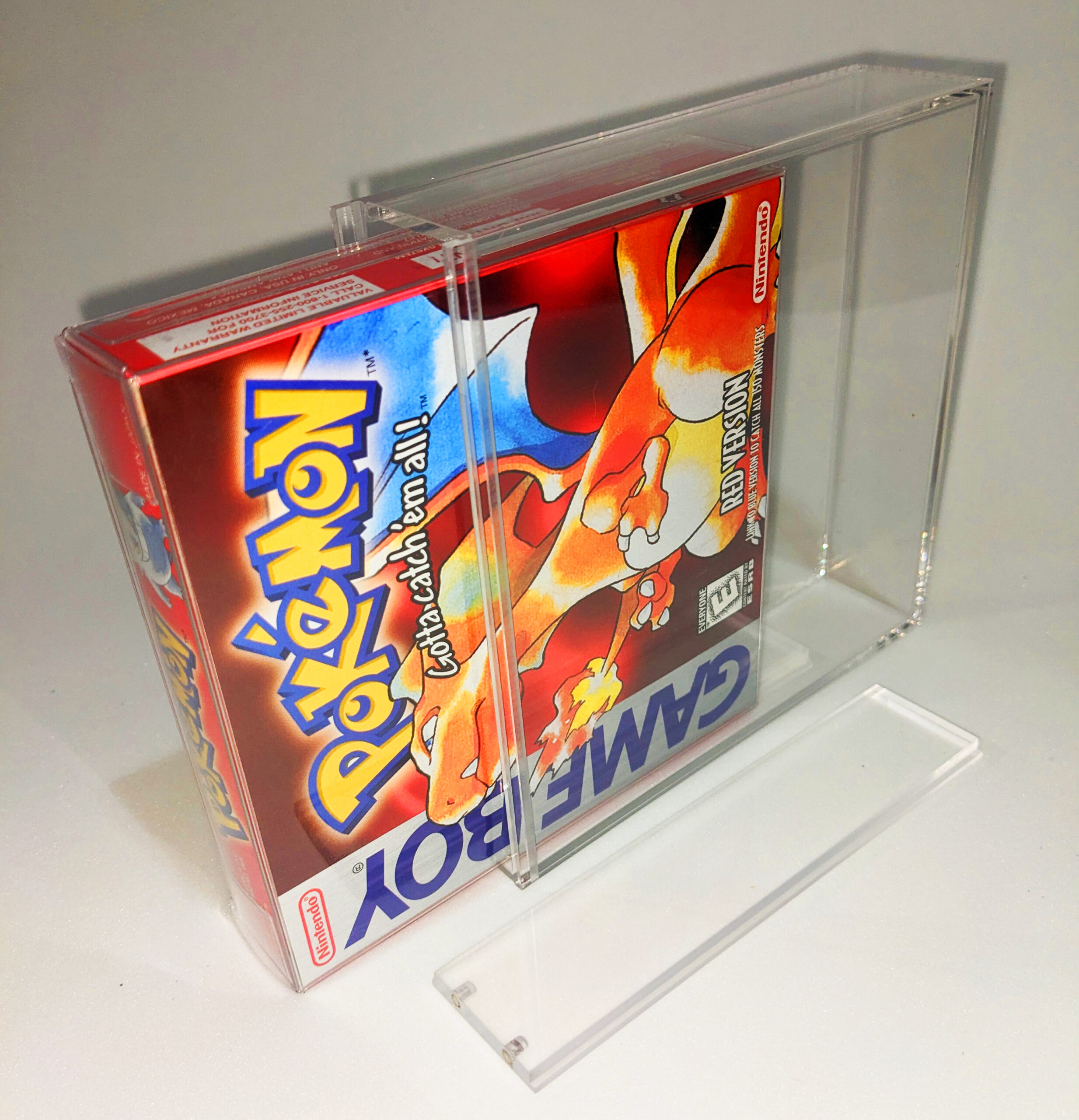 100 Pack Game Boy & Virtual Boy Box Protectors – Archival Safe 12mil PET Plastic