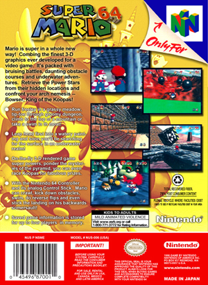 Super Mario 64 | Retro Game Cases