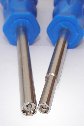 Security Screwdriver Bit Set, 3.8 & 4.5 mm - Image 2