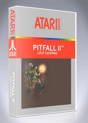 PITFALL II TheLostCavernsアーケードゲームパンフレット PITFALL II TheLostCavernsアーケードゲームパンフレット