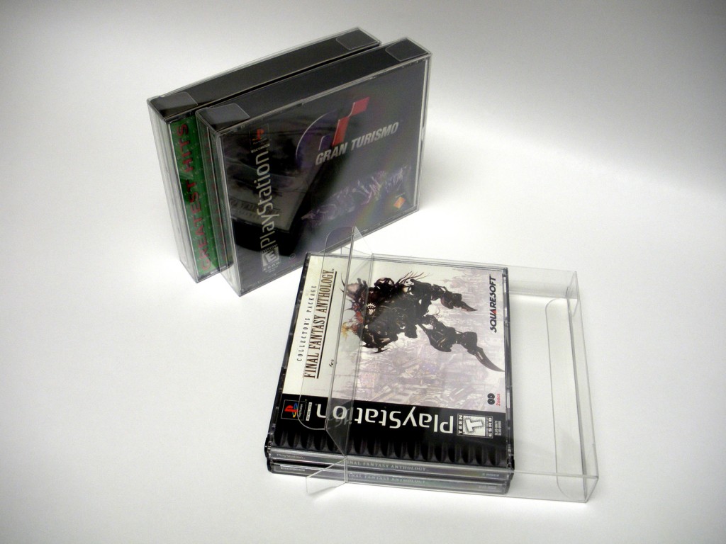 Box Protectors Dual Jewel Case Retro Game Cases
