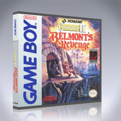 Castlevania II BELMONT'S Revenge Game Boy Coaster Wood Wooden Coasters 