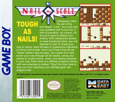 Fælles valg kran Dam Nail 'n Scale - Retro Game Cases 🕹️