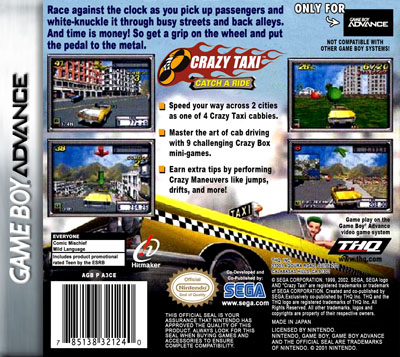 Looking Back to 2001 with Crazy Taxi!