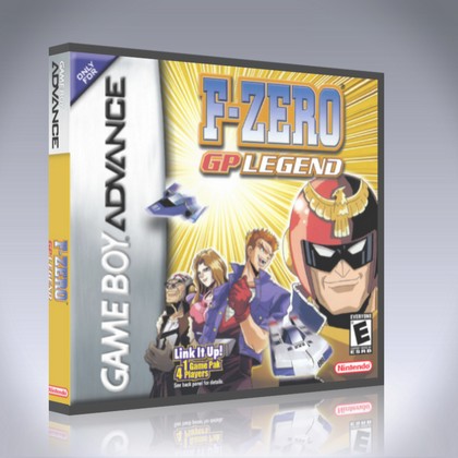 GameBoy Advance - F-Zero GP Legend Custom Game Case | Retro Game Cases