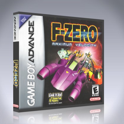 F Zero Maximum Velocity Retro Game Cases