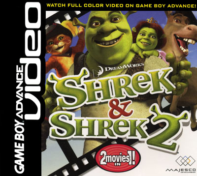 Gameboy Advance Video Shrek Shrek 2 Custom Game Case Retro Game Cases