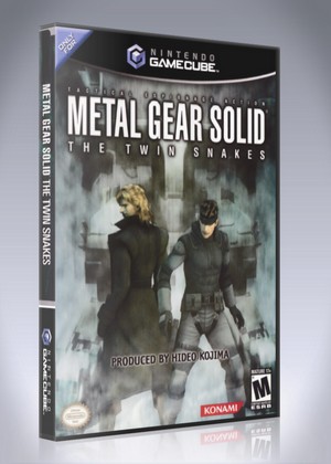 Gamecube - Metal Gear Solid: The Twin Snakes | Retro Game Cases