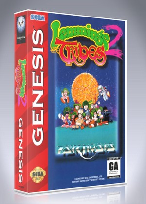 Lemmings 2: The Tribes - Retro Game Cases 🕹️