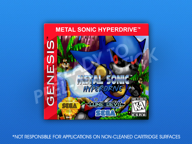 Metal Sonic HyperDrive - (Sega Genesis)