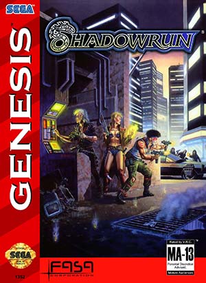 Shadowrun - Retro Game Cases 🕹️