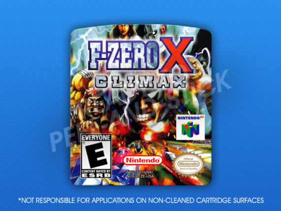 F-Zero X Nintendo 64 - Players Choice - Sous Blister Scellé - PAL UKV - Neuf