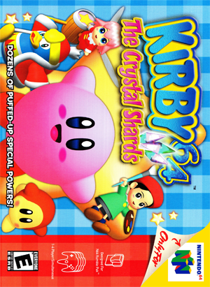 N64 - Kirby 64: The Crystal Shards Custom Game Case | Retro Game Cases