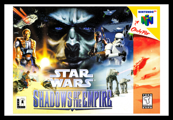 Star Wars: Shadows of the Empire Poster - Retro Game Cases 🕹️