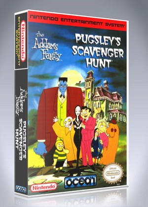 Addams Family: Pugsley’s Scavenger Hunt - Retro Game Cases 🕹️
