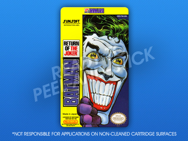 Batman Return of the Joker - Retro Game Cases ?️