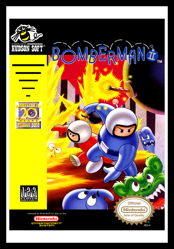 NES - Bomberman II Poster