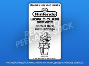 Control Deck Test Cartridge