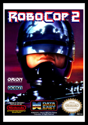 NES - RoboCop 2 Poster
