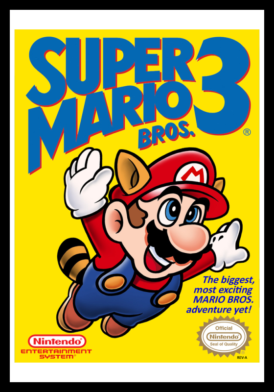 NES – Super Mario Bros. 3 Poster - Retro Game Cases 🕹️