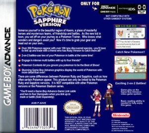 Pokemon Sapphire Version - Image 2