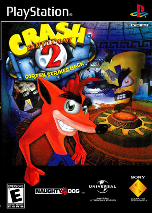 Crash Bandicoot 2:Cortex Strikes Back Playstation 1 PS1 Game For Sale