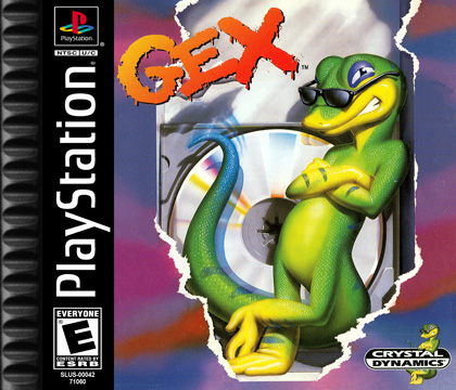 Ps1 Gex Custom Game Case Retro Game Cases