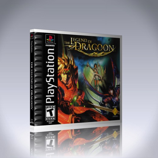 Ps1 Legend Of Dragoon Custom Game Case Retro Game Cases