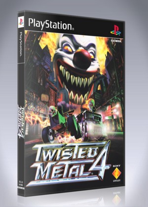 Twisted Metal 4 - Retro Game Cases 🕹️