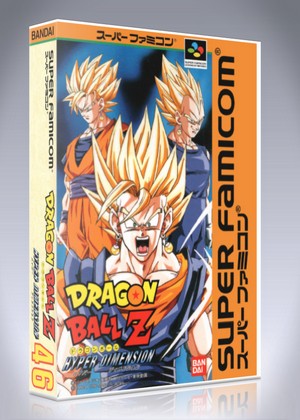 Super Famicom Dragon Ball Z Hyper Dimension Custom Game Case Retro Game Cases