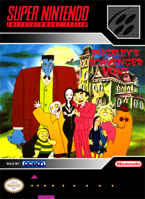 Addams Family, The: Pugsley’s Scavenger Hunt - Retro Game Cases 🕹️