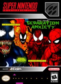 Spider-Man Venom: Separation Anxiety