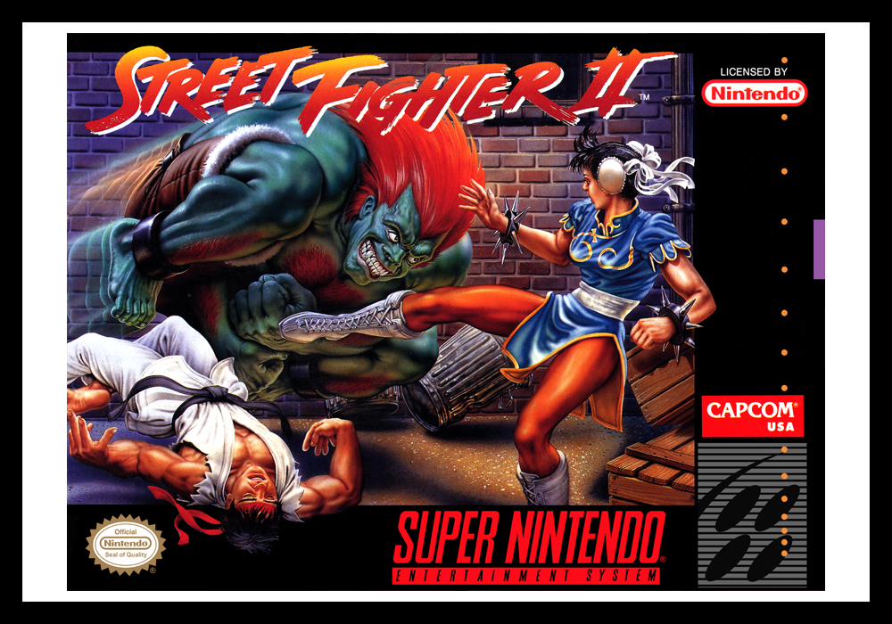 retro gaming vintage-new 54*85cm Poster poster street fighter